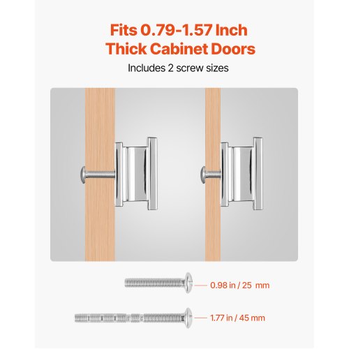 Cabinet Knobs 10 Pack 1.42 Inch Zinc Alloy Drawer Pulls Door Handles