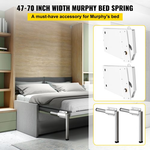 Murphy Mounting Wall Springs Mechanism Heavy Duty Support Hardware DIY Kit