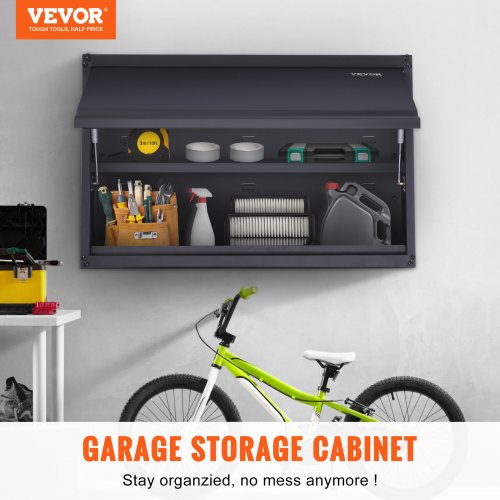 Metal Storage Cabinet 120lbs Load Capacity per Shelf 20 Tall