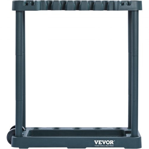 Garden Tool Organizer 10 Slots Yard Tool Tower Rack for Garage