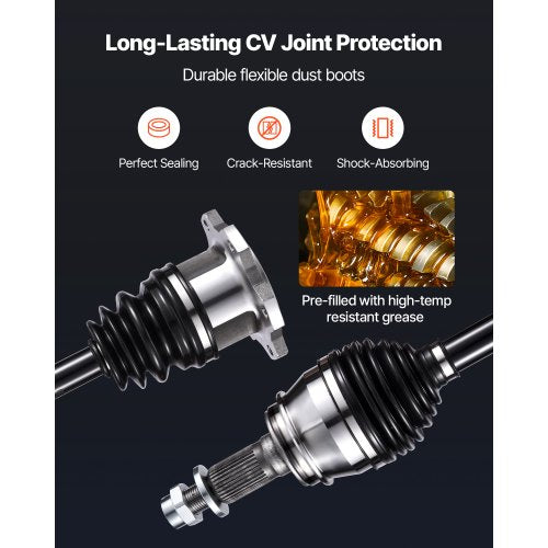 CV Axle Shaft Assembly Front Left or Right Side Driver or Passenger Side