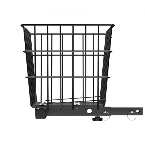 Scooter Rear Basket Heavy Duty Metal Wire Basket with Handle Spacious