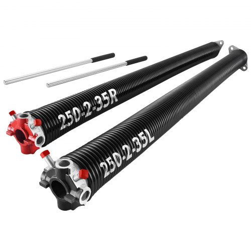Garage Door Torsion Springs Pair of 0250 x 2 x 35 in 16000 Cycles