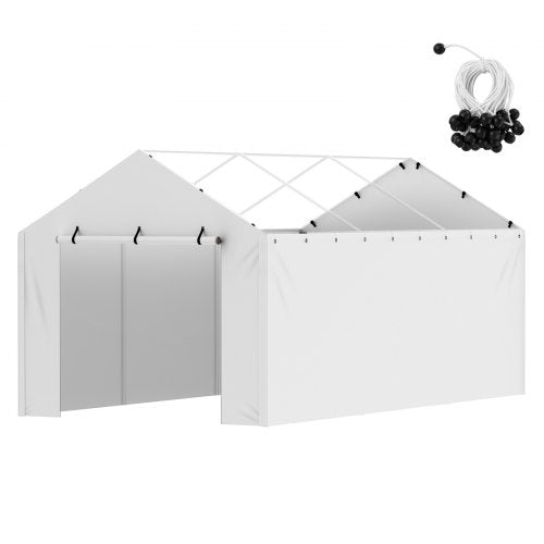 Carport Replacement Canopy Cover Side Wall 10 x 20 ft Garage Tent Shelter