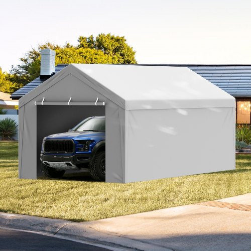 Carport Replacement Canopy Cover Top Side Wall 10 x 20 ft Garage Tent