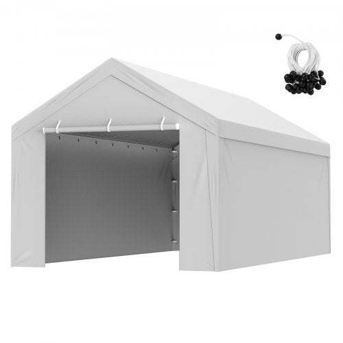 Carport Replacement Canopy Cover Top Side Wall 10 x 20 ft Garage Tent