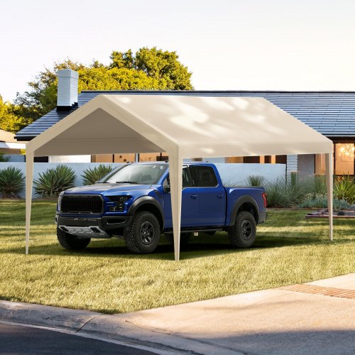Carport Replacement Canopy Cover 10 x 20 ft Garage Top Tent Shelter Tarp