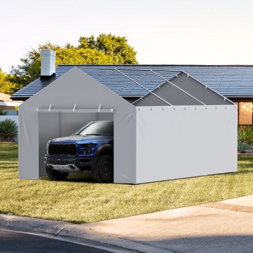 Carport Replacement Canopy Cover Side Wall 12 x 20 ft Garage Tent Shelter