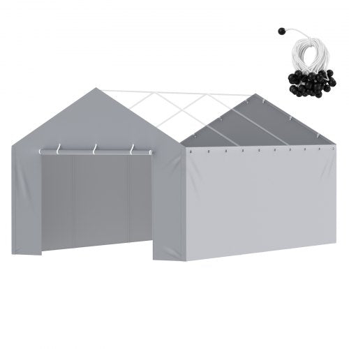 Carport Replacement Canopy Cover Side Wall 12 x 20 ft Garage Tent Shelter