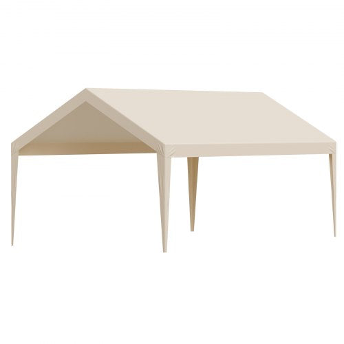 Carport Replacement Canopy 12 x 20 ft Potable Garage Tent Top Tarp