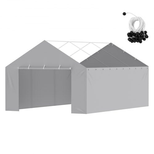 Carport Replacement Canopy Cover Side Wall 13 x 20 ft Garage Tent Shelter