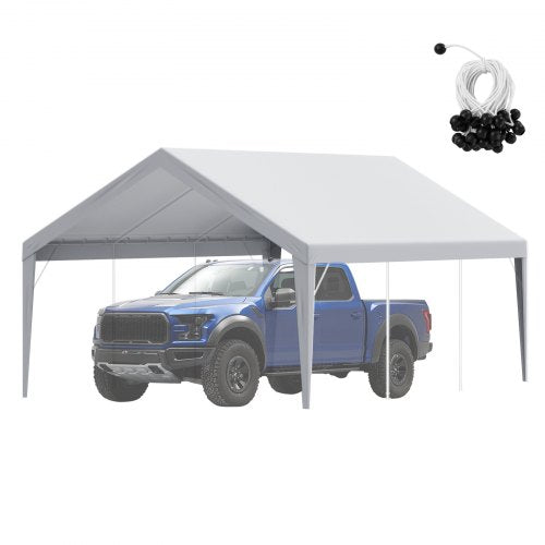 Carport Replacement Canopy Cover 13 x 20 ft Garage Top Tent Shelter Tarp