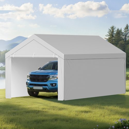 Carport Replacement Canopy 13 x 20 ft Potable Garage Tent Top Tarp