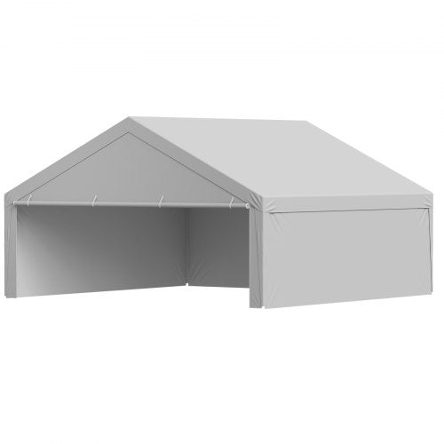 Carport Replacement Canopy 20 x 20 ft Potable Garage Tent Top Tarp