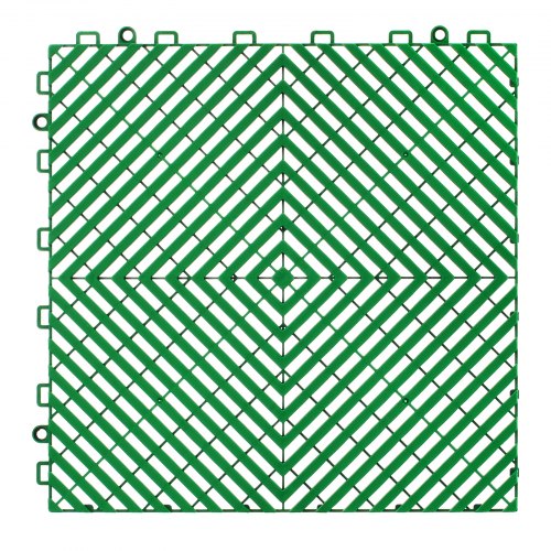 Interlocking Drainage Mat 50 Pcs Modular Interlocking Cushion 12” x 12”