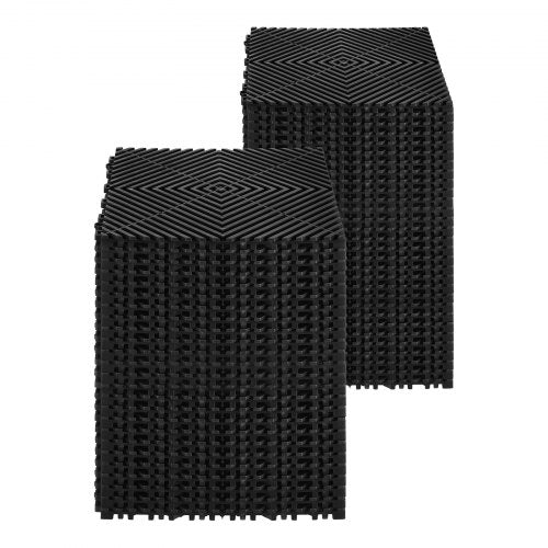 Interlocking Drainage Mat 12” x 12” Modular Interlocking Cushion 55 Pcs