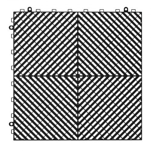 Interlocking Drainage Mat 157” x 157” Modular Interlocking Cushion 24