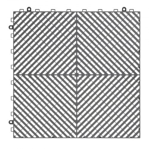 Interlocking Drainage Mat 157” x 157” Modular Interlocking Cushion 24