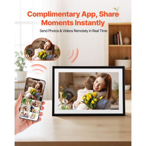 10.1 Inch Digital Picture Frames 2PK 1280x800 HD IPS Touch Screen