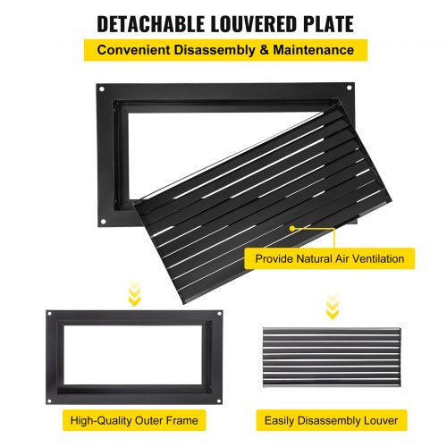 Foundation Flood Vent 8 Height x 16 Width Flood Vent to Reduce