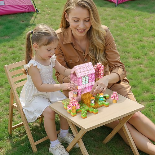 Magnetic Blocks 100 PCS Princess Castle Set Magnetic Building Cubes for Kids