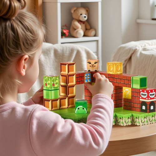 Magnetic Blocks 100 PCS Magnet Blocks Set Magnetic Building Cubes for Kids