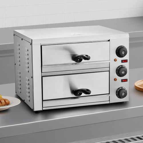 Electric Countertop Pizza Oven 12 Adjustable Temperature 0120Min Timer – 8