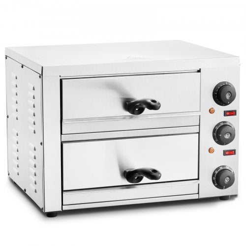 Electric Countertop Pizza Oven 12 Adjustable Temperature 0120Min Timer – 8