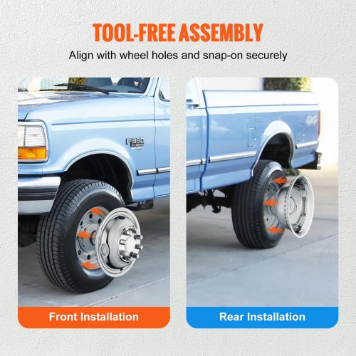 16inch Wheel Simulators 304 Stainless Steel Wheel Simulator Kit with Mirror