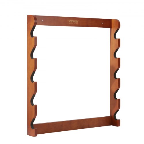 Gun Rack Wood Gun Rack Wall Mount Gun Display Rack holds 5 Rifles