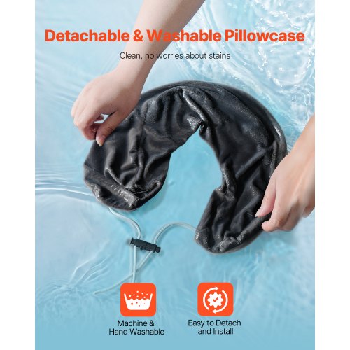 Travel Pillow Neck Pillow for Traveling Upgraded Bamboo Charcoal Memory