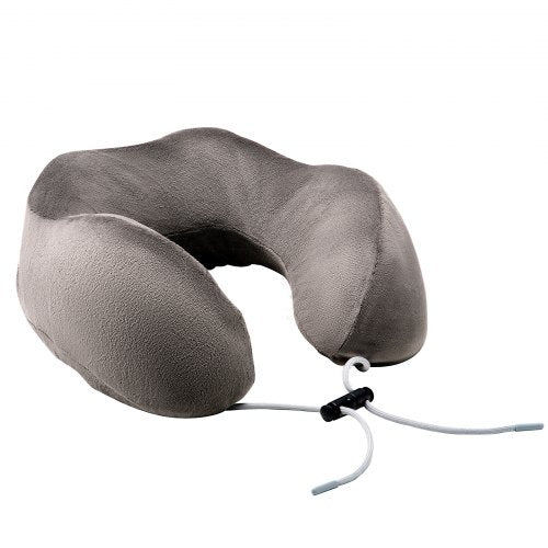 Travel Pillow Neck Pillow for Traveling Upgraded Bamboo Charcoal Memory