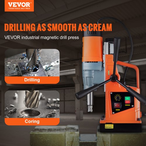 Magnetic Drill 1550W 2 Boring Diameter 2922lbf13000N 500 RPM Portable