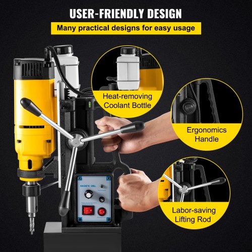 Mag Drill 0300 RPM Stepless Speed Electromagnetic Drill Press 2 Depth