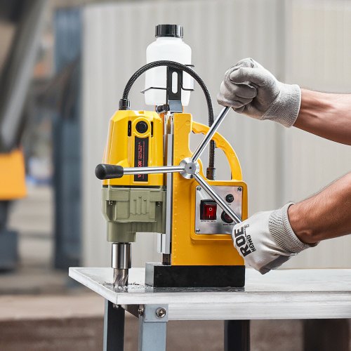 Magnetic Drill 1400W Motor 1.6 in Boring Diameter 2810 lbf Portable
