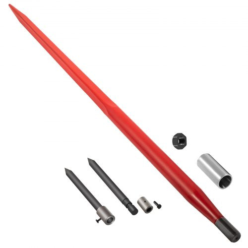 49 Hay Bale Spear 3000 lbs Capacity with Nut and Sleeve