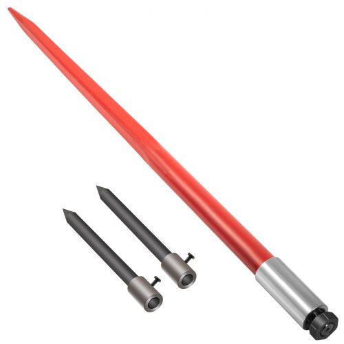 49 Hay Bale Spear 3000 lbs Capacity with Nut and Sleeve