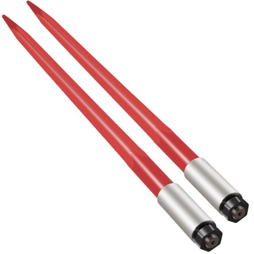 Pair Hay Spear 39 Bale Spear 3000 lbs Capacity Bale Spike Quick Attach