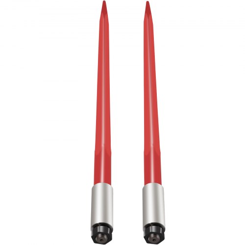 Pair Hay Spear 39 Bale Spear 3000 lbs Capacity Bale Spike Quick Attach