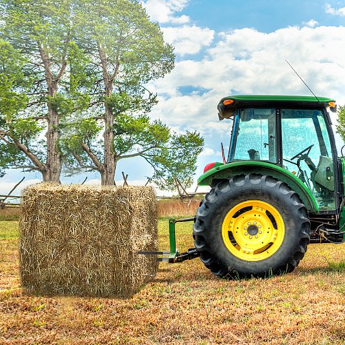 Hay Spear Spears 49 Hay Bale Spear Spike 4000 lbs Capacity Quick Attach