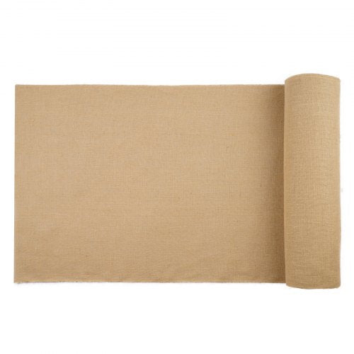 Burlap Fabric Roll 36” x 150 ft 50 x 50 High Density Wide Natural Burlap