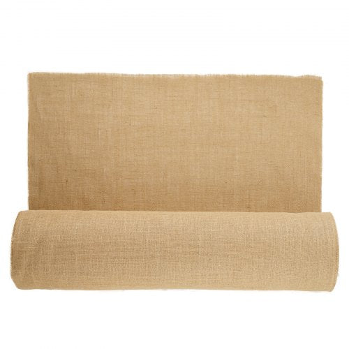 Burlap Fabric Roll 36” x 150 ft 50 x 50 High Density Wide Natural Burlap