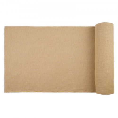 Burlap Fabric Roll 40” x 150 ft 50 x 50 High Density Wide Natural Burlap