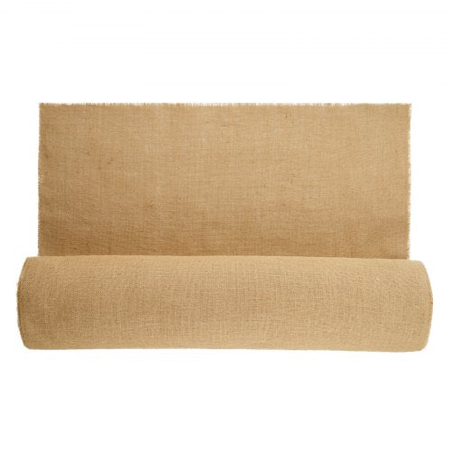 Burlap Fabric Roll 40” x 150 ft 50 x 50 High Density Wide Natural Burlap