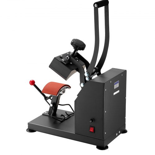 Heat Press 6x375Inch Curved Element Hat Press Clamshell Design Heat Press