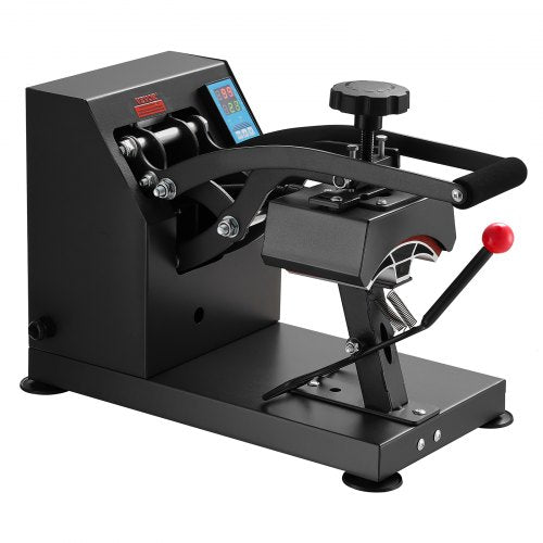 Heat Press 6x375Inch Curved Element Hat Press Clamshell Design Heat Press