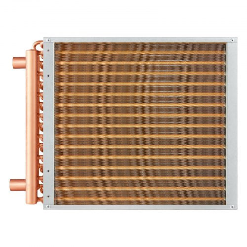 Heat Exchanger Water to Air 16x 16 with 3Row 38 Copper Ports 193