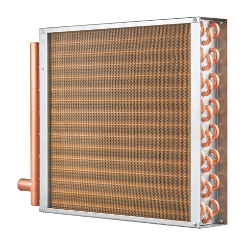 Heat Exchanger Water to Air 16x 16 with 3Row 38 Copper Ports 193