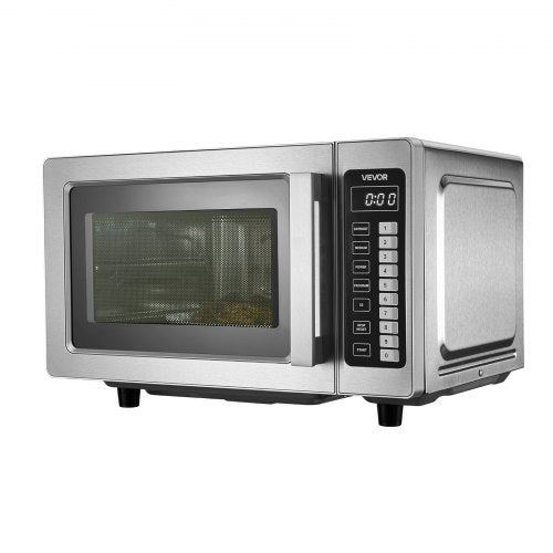 Countertop Microwave Oven 09 Cu Ft 1000W Digital Stainless Steel