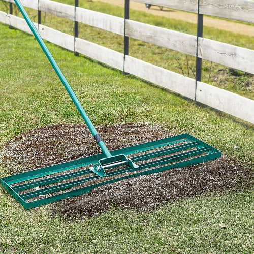 Lawn Leveling Rake 36x10 Level Lawn Tool Heavyduty Lawn Leveler with 78